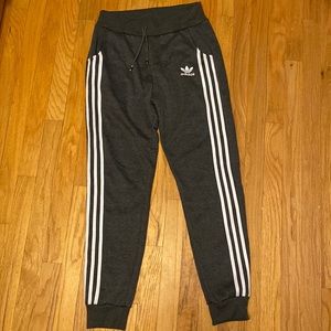 Dark Gray Adidas Sweatpants
